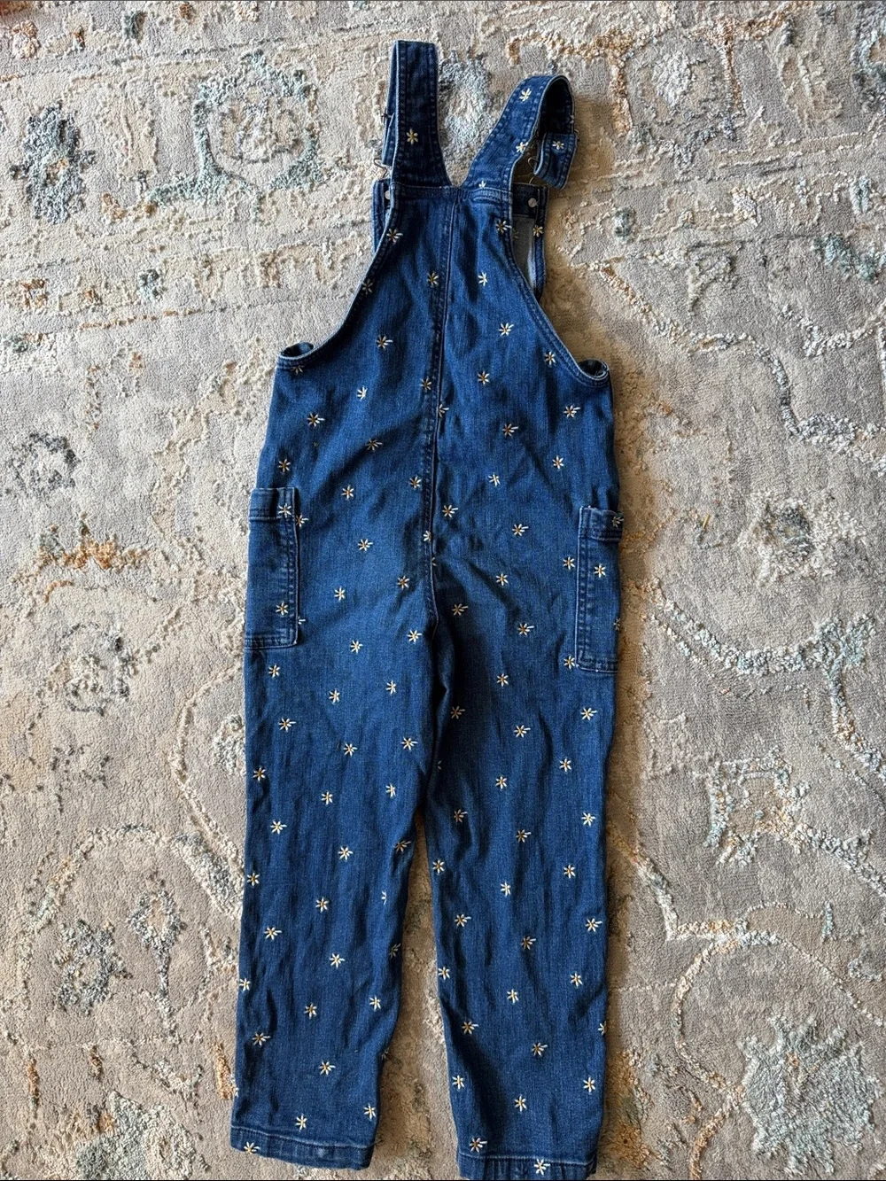 Hanna Andersson Blue Denim Overalls